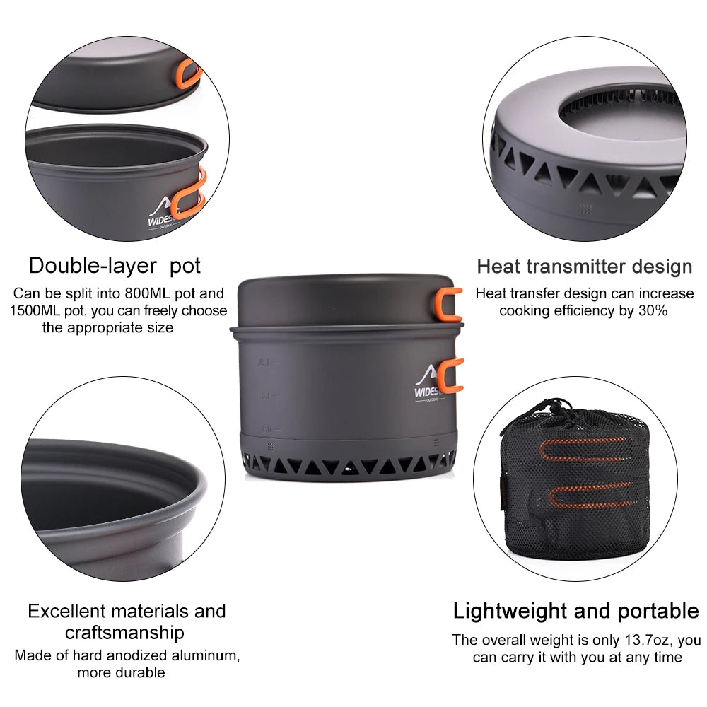Multi functional Camping Pot