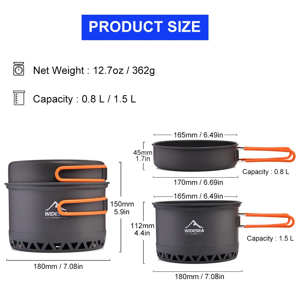 Multi functional Camping Pot