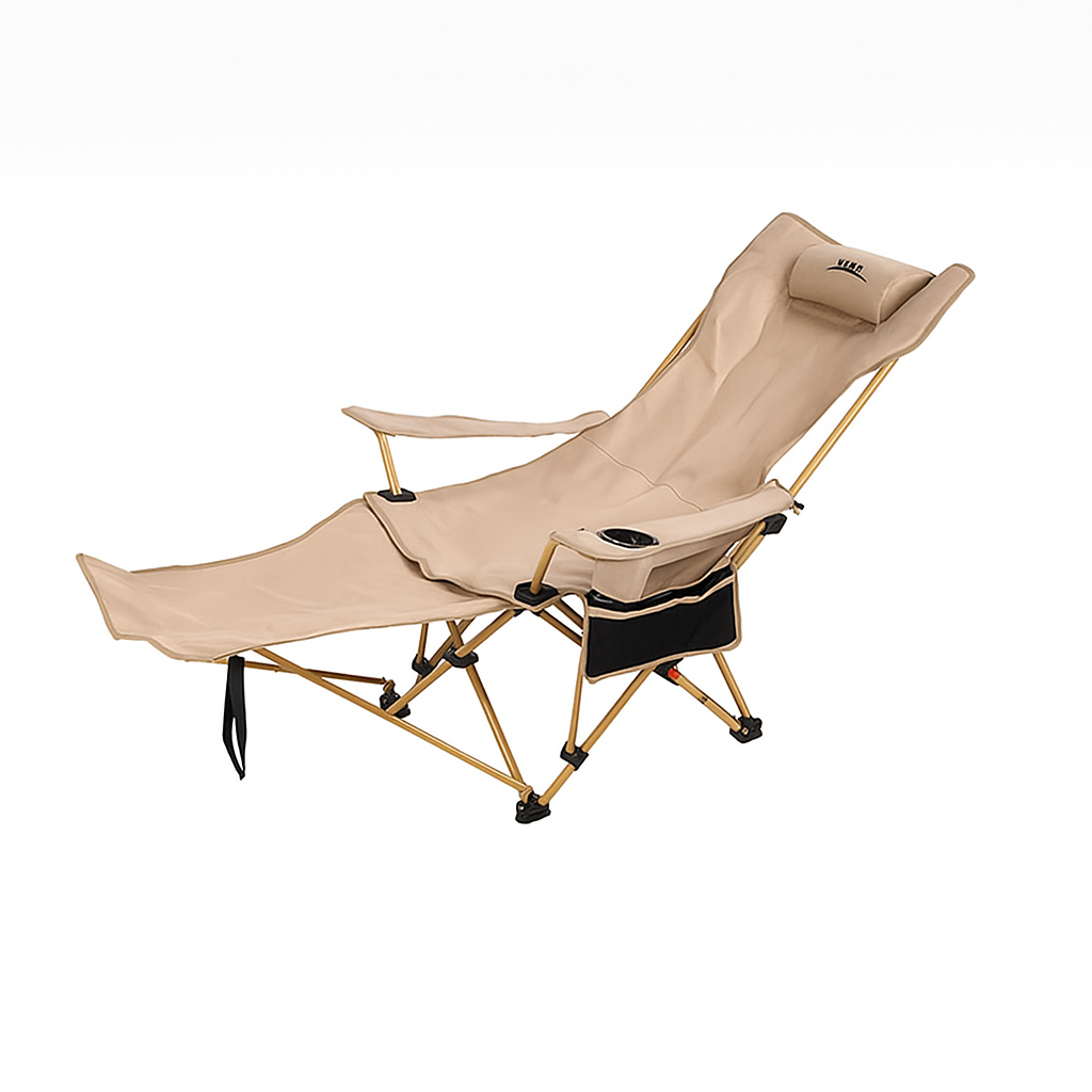 2-in-1 Reclining Camping Chair