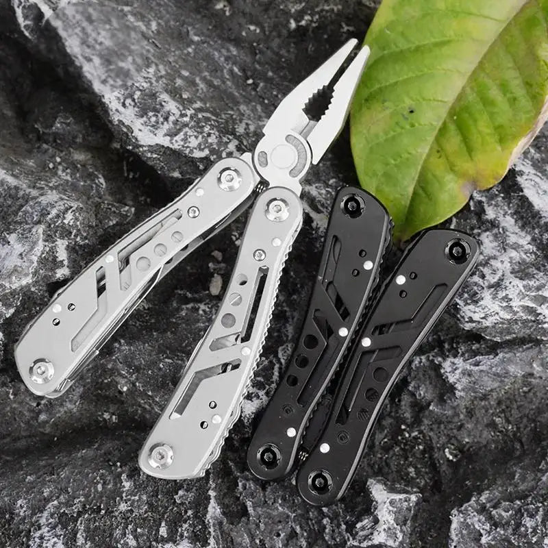 Multifunctional Stainless Steel Multitool with Screwdriver Set