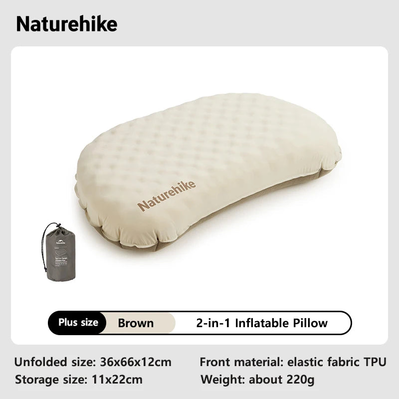 2-in-1 Inflatable Camping Pillow