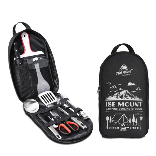 Stainless Steel Utensil Set (9-Piece)