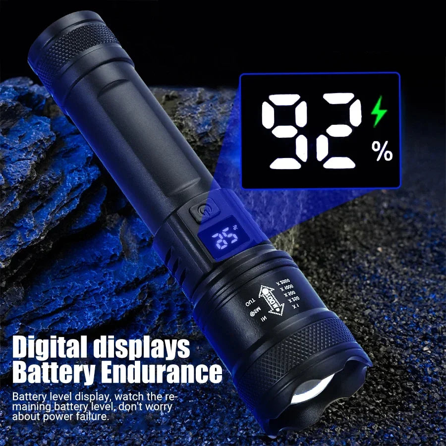 Premium Outdoor LED Camping Flashlight