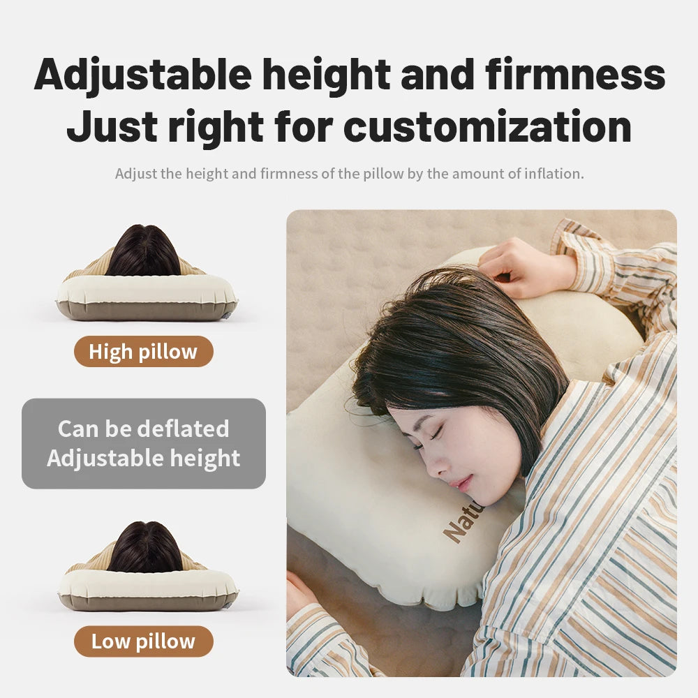 2-in-1 Inflatable Camping Pillow