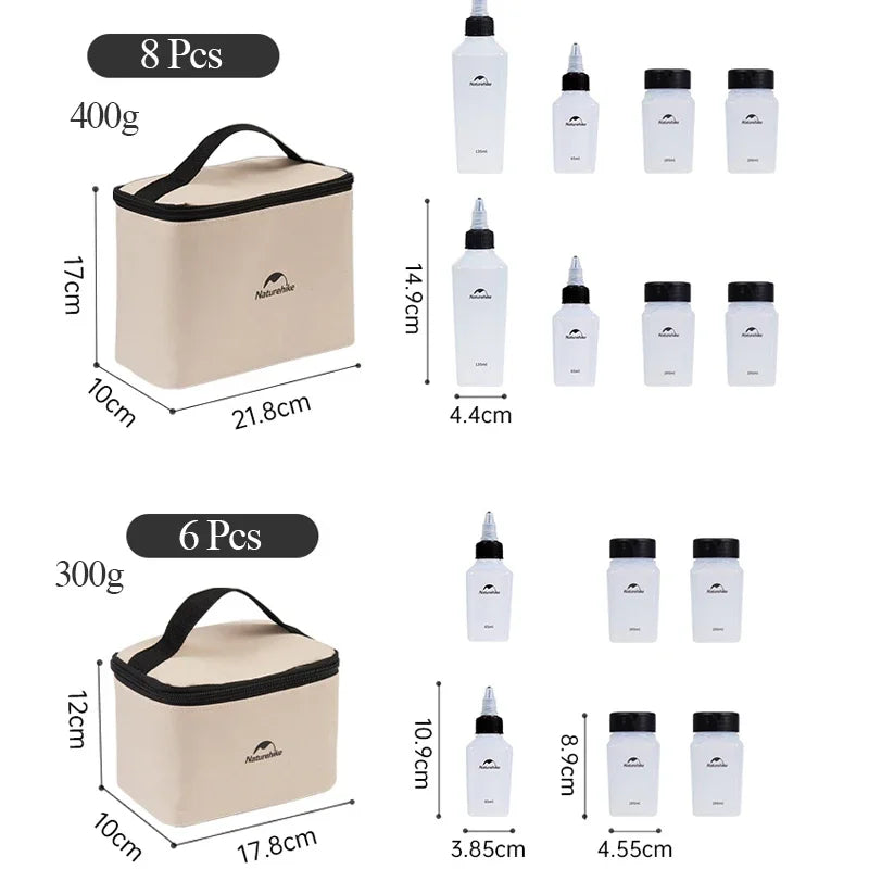 Portable Spice Jar Set