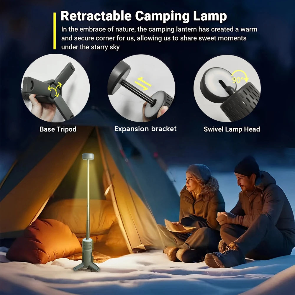 Camping LED Lantern with Tripod