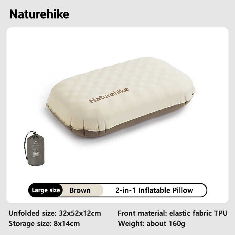 2-in-1 Inflatable Camping Pillow