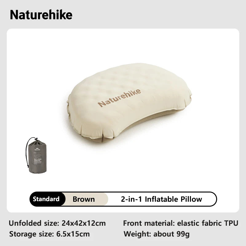 2-in-1 Inflatable Camping Pillow