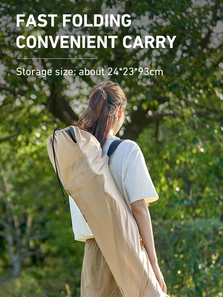 2-in-1 Reclining Camping Chair