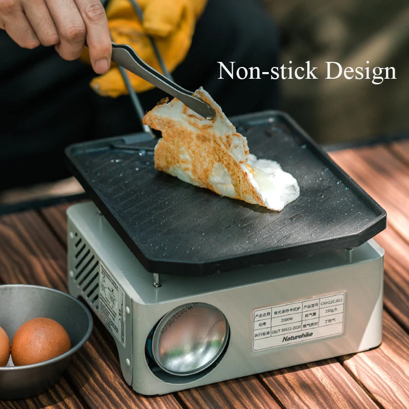 Folding Non-Stick Camping Frying Pan