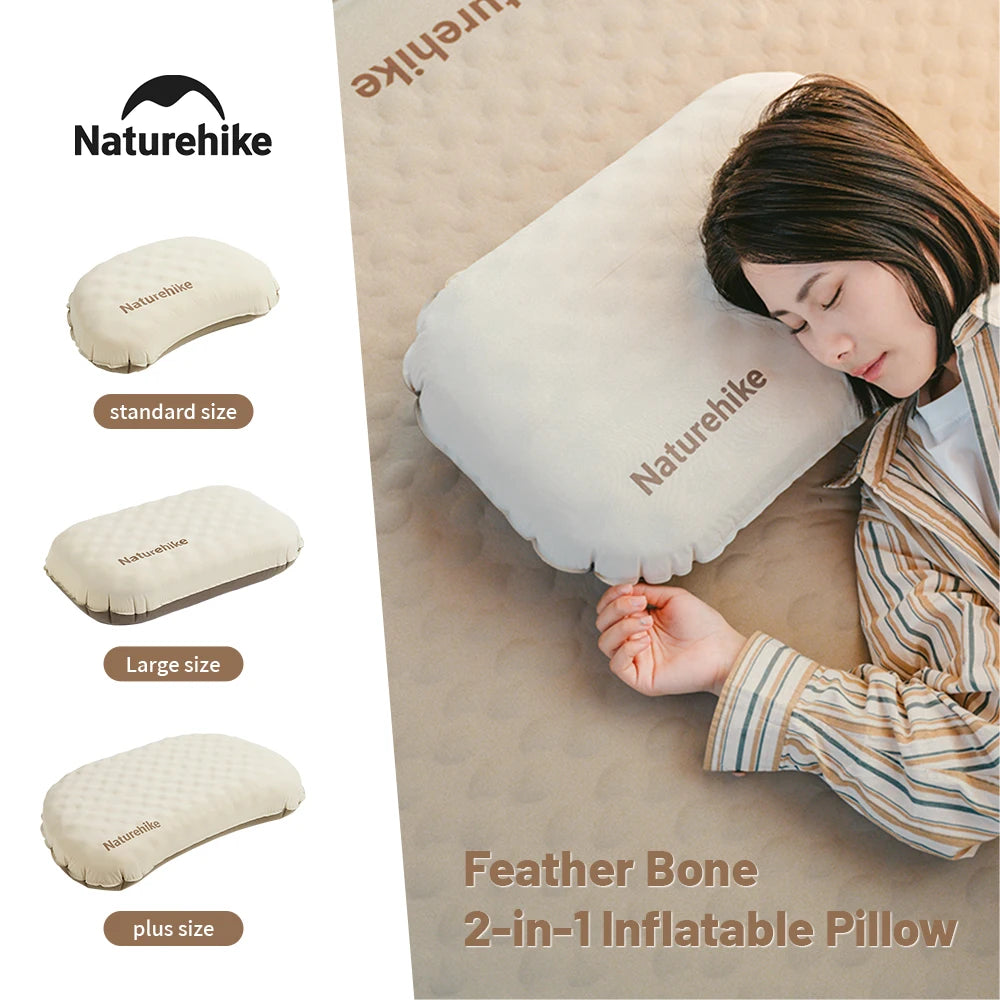 2-in-1 Inflatable Camping Pillow