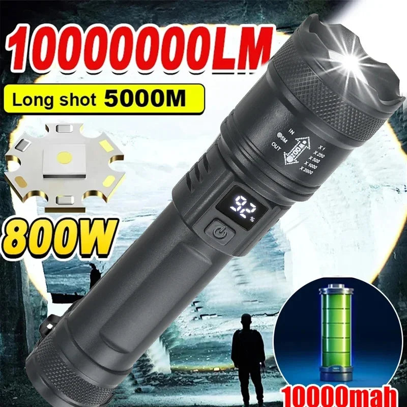 Premium Outdoor LED Camping Flashlight