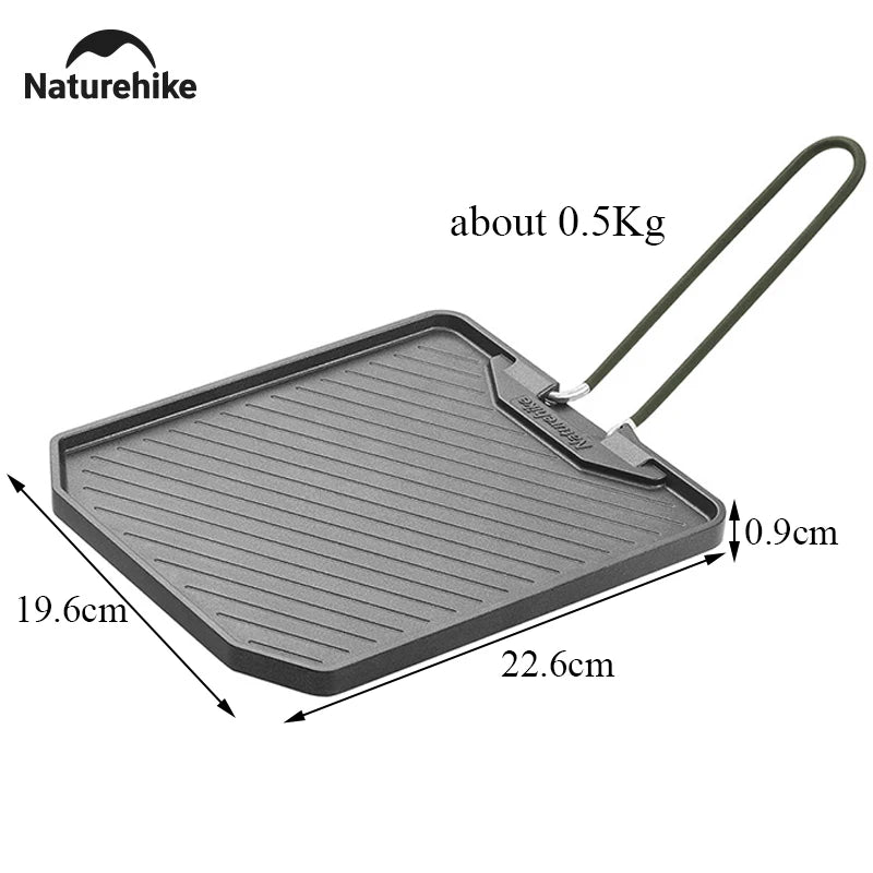 Folding Non-Stick Camping Frying Pan